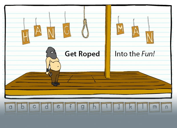 Play Hangman online for free at PCHgames