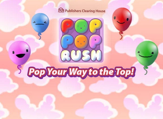 Play Free Pop Pop Rush Online | Play to Win at PCHgames | PCH.com
