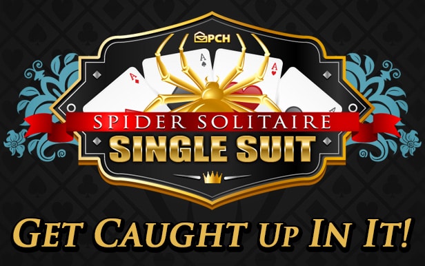 Play Spider Solitaire Single Suit online for free at PCHgames