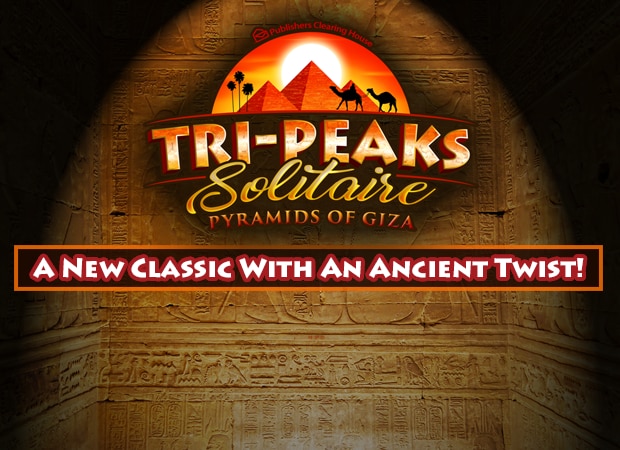 Play Free Tri Peaks Solitaire Pyramid Of Giza Online - PCH.com