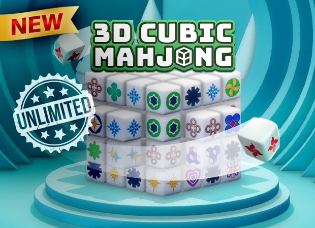 Play 3D Cubic Mahjong Unlimited online for free at PCHgames
