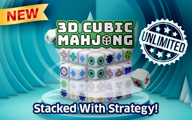 Play 3D Cubic Mahjong Unlimited online for free at PCHgames