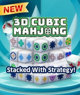 Play 3D Cubic Mahjong online for free at PCHgames