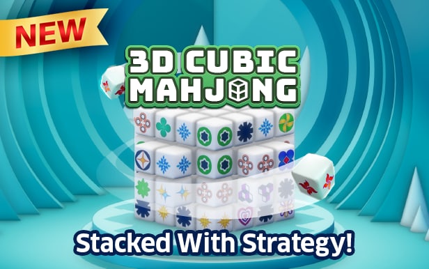 Play 3D Cubic Mahjong online for free at PCHgames
